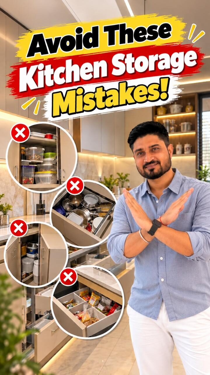 Kitchen storage mistakes to avoid