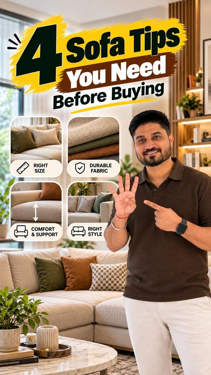 4 sofa tips before buying
